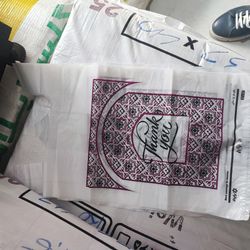 گونی پلاستیک چاپی دسته دارپایدار25کیلویی65*55