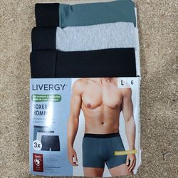 شورت باکسر مردانه سه عددی برند لیورجی مدل 478474