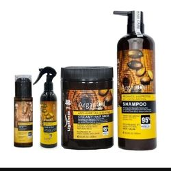 پک 4 عددی محصولات مراقبت از مو حاوی روغن آرگان