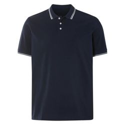 پولوشرت آستین کوتاه مردانه بیگ سایز برند لیورجی مدل سرمهای 503904