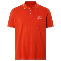 پولوشرت آستین کوتاه مردانه بیگ سایز برند لیورجی مدل نارنجی پر رنگ 456026