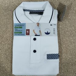 پولوشرت آستین کوتاه مردانه برند لیورجی مدل سفید 473010