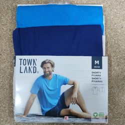 ست تیشرت آستین کوتاه و شلوارک مردانه برند تاون لند مدل 1184638