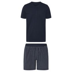 ست تیشرت و شلوارک مردانه برند لیورجی مدل سرمه ای b