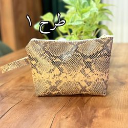 کیف آرایش چرمی