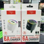 شارژر 3 پین  دوپورت  برند Itel