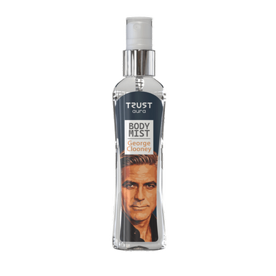 بادی میست مردانه TRUST aura مدل George Clooney
