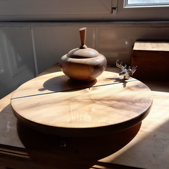 ست چوبی رایزر و قندان