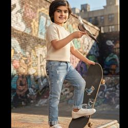شلوار لی دخترانه و پسرانه