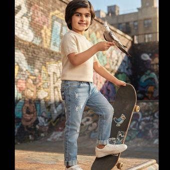 شلوار لی دخترانه و پسرانه
