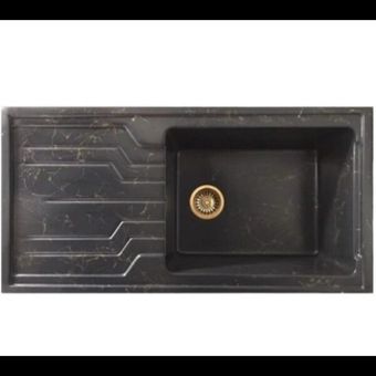 سینک گرانیتی تک لگن براق برند کیارا
