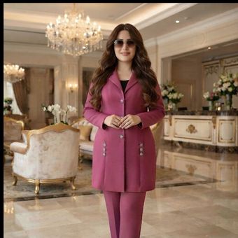 مانتو و شلوار زنانه ، مدل جدید کت و شلوار مجلسی و اسپرت