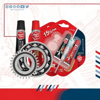 چسب دو قلوی مات برند زیپر