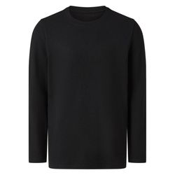 تیشرت آستین بلند پاییزه بیسکویتی مردانه برند لیورجی مدل مشکی 481092