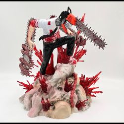 فیگور جذاب و بزرگ چینساومن مرد‌ اره ای ( دنجی ) chainsaw man چنسامن