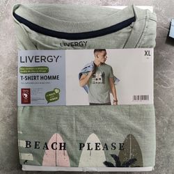 تیشرت آستین کوتاه مردانه برند لیورجی مدل ساحل