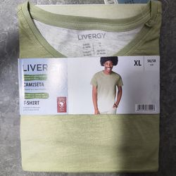 تیشرت آستین کوتاه مردانه برند لیورجی مدل دورنگ 473038