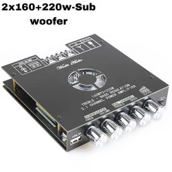 ماژول آمپلی فایر H2x160w / 4x60w و220wساب ووفر بلوتوث اورجینال
