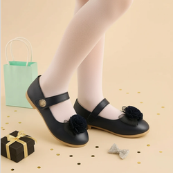 کفش مجلسی گل توری دخترانه