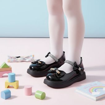 کفش مجلسی عروسکی ورنی دخترانه