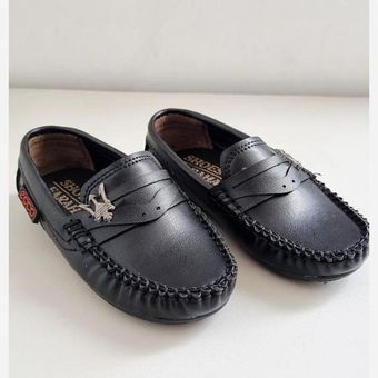 کالج پسرانه سگک دار مشکی در 2 طرح