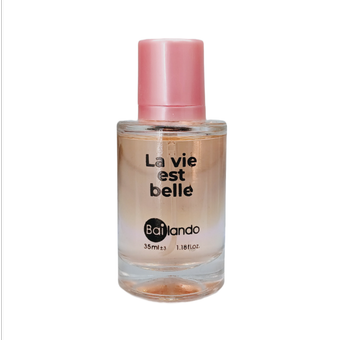 عطر جیبی زنانه بایلندو مدل la vie est belle حجم 35 میل