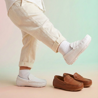 کالج پسرانه در دو رنگ سفید و قهوه ای