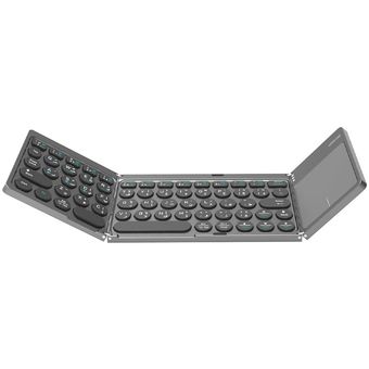 کیبورد بلوتوثی تاشو با تاچ‌پد گرین لاین Green Lion Tri-Fold Wireless Keyboard Scissor-Switch Structure