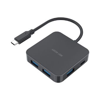 هاب 7 پورت تایپ سی گرین لاین 100 وات Green Lion GHB-7 7 in 1 USB-C HUB