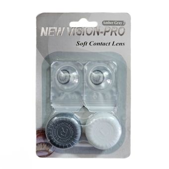 لنز چشم نیوویژن فصلی Amber gray2