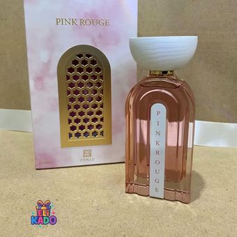 پینک رژ احمدمغربی ادکلن اکستریت د پرفیوم  دکانت و شیشه کامل pink rouge ahmed al maghribi