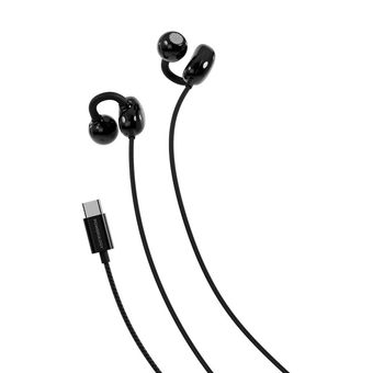 هندزفری سیمی تایپ سی القایی پاورولوژی Powerology Voro Earhook USB-C Wired Earphones