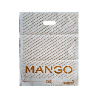 نایلکس موزی مدل Mango سفید سایز 50×40 بسته عمده 25 کیلویی
