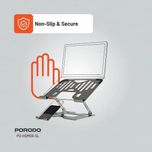 پایه و استند 2 کاره لپ‌تاپ و گوشی برند Porodo