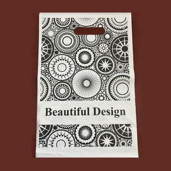 پلاستیک دسته تقویت مدل Beautiful سایز 35×25 بسته عمده 25 کیلویی