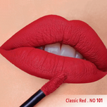رژ لب مایع مخملی مات سرژه کد 101 | رنگ کلاسیک رد (Classic Red)