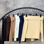 کراپ یقه قایقی