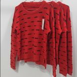 بلوز بافت طرح‌دار (مدل پاییزه/زمستانه)