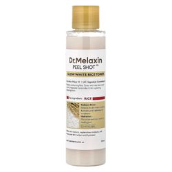 تونر درخشان کننده پیل شات برنج سفید دکتر ملاکسین (Dr.Melaxin Peel Shot Glow White Rice Toner)