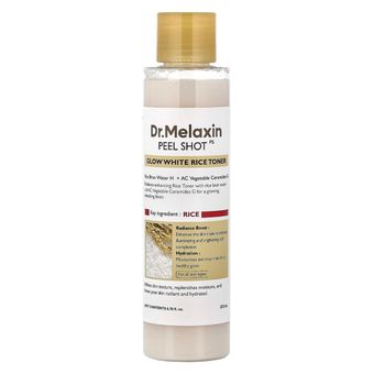 تونر درخشان کننده پیل شات برنج سفید دکتر ملاکسین (Dr.Melaxin Peel Shot Glow White Rice Toner)