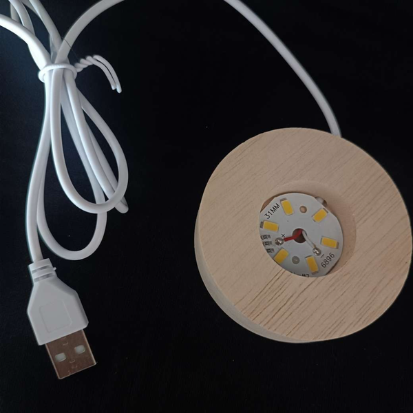 چراغ خواب مدل گوی کریستالی طرح شازده کوچولو