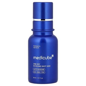آمپول کنترل منافذ وان دی اگزوزوم شات 2000 مدی کیوب (Medicube ONE DAY EXOSOME SHOT 2000)