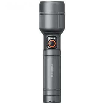 چراغ قوه شارژی 1200 لومن پرودو Porodo Lumalite 1200 Rechargeable Flashlight PDFL5101