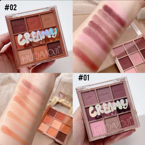 سایه 9 رنگ اورجینال برند هدی موجی