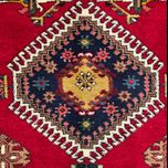 فرش دستباف یلمه سایز ذرع و نیم ( تمام پشم طرح حوضی ) کد 5977