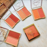 رژگونه گل دو عددی اورجینال lura beauty