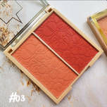 رژگونه گل دو عددی اورجینال lura beauty