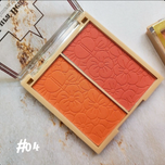 رژگونه گل دو عددی اورجینال lura beauty