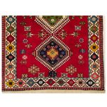 فرش دستباف یلمه سایز ذرع و نیم ( تمام پشم طرح حوضی ) کد 5977