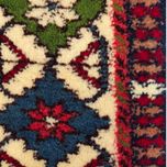 فرش دستباف یلمه سایز ذرع و نیم ( تمام پشم طرح حوضی ) کد 5977
